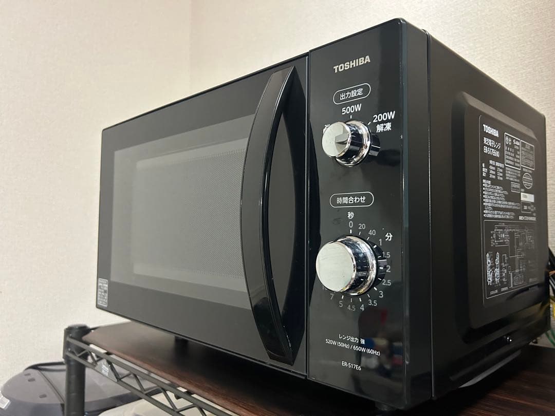 TOSHIBA ER-S17E6(K) 単機能電子レンジ