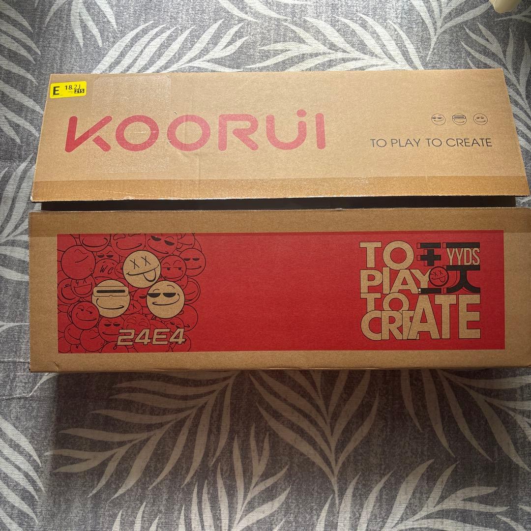 KOORUI ゲーミングモニター 24インチフルHD VA 非光沢