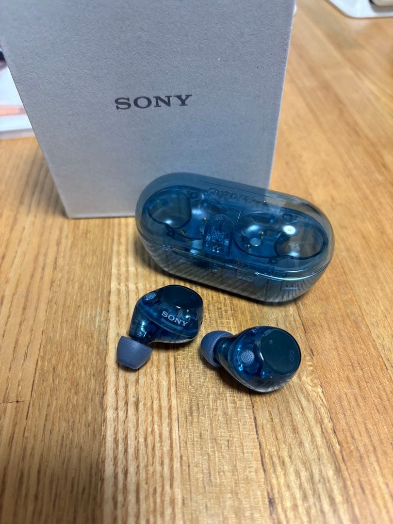 SONY WF-C710Nワイヤレスイヤホン クリアブルー