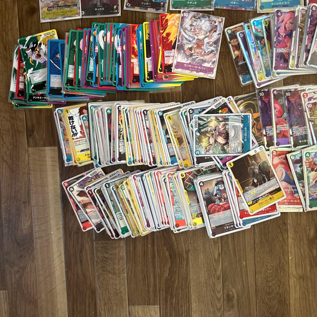 ワンピースカード引退品　SEC以上46枚、　リーダー、ドン、ノーマル　まとめ売り