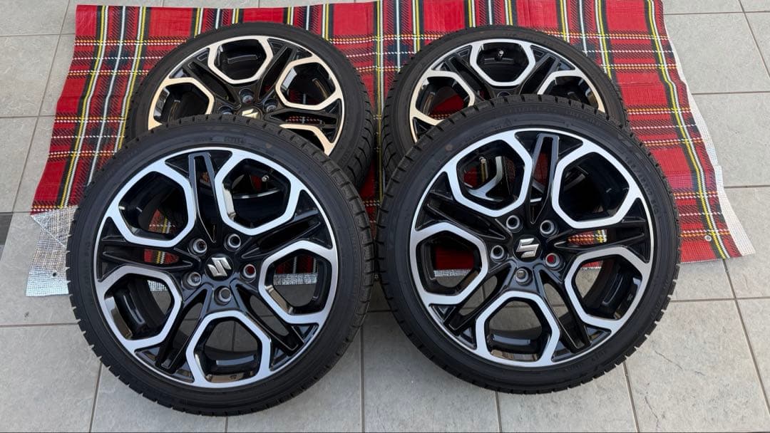 215/45R17 17インチ　純正ホイール スタッドレススイスポzc33s