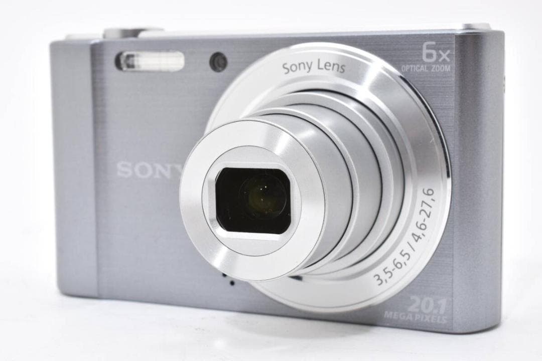 【外観美品】 SONY Cyber Shot DSC-W810 シルバー 動作品