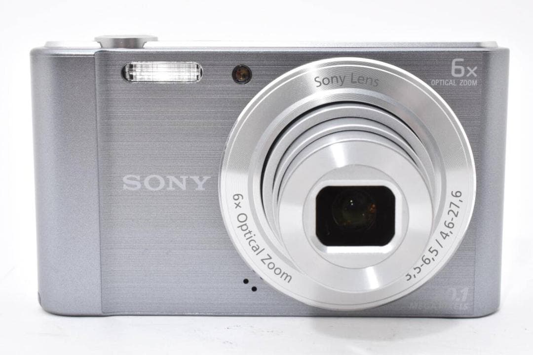 【外観美品】 SONY Cyber Shot DSC-W810 シルバー 動作品