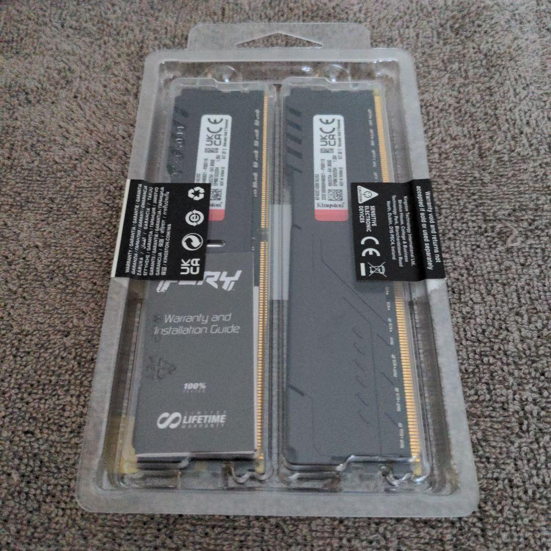 ☆③新品☆ KINGSTON FURY BEAST 32GB DDR4 3200