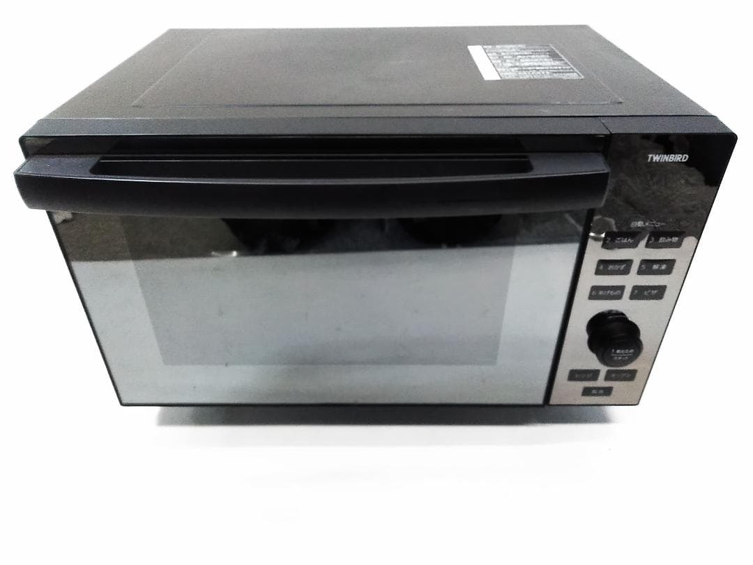 ツインバード センサー付フラットオーブンレンジ 18L DR-E857□