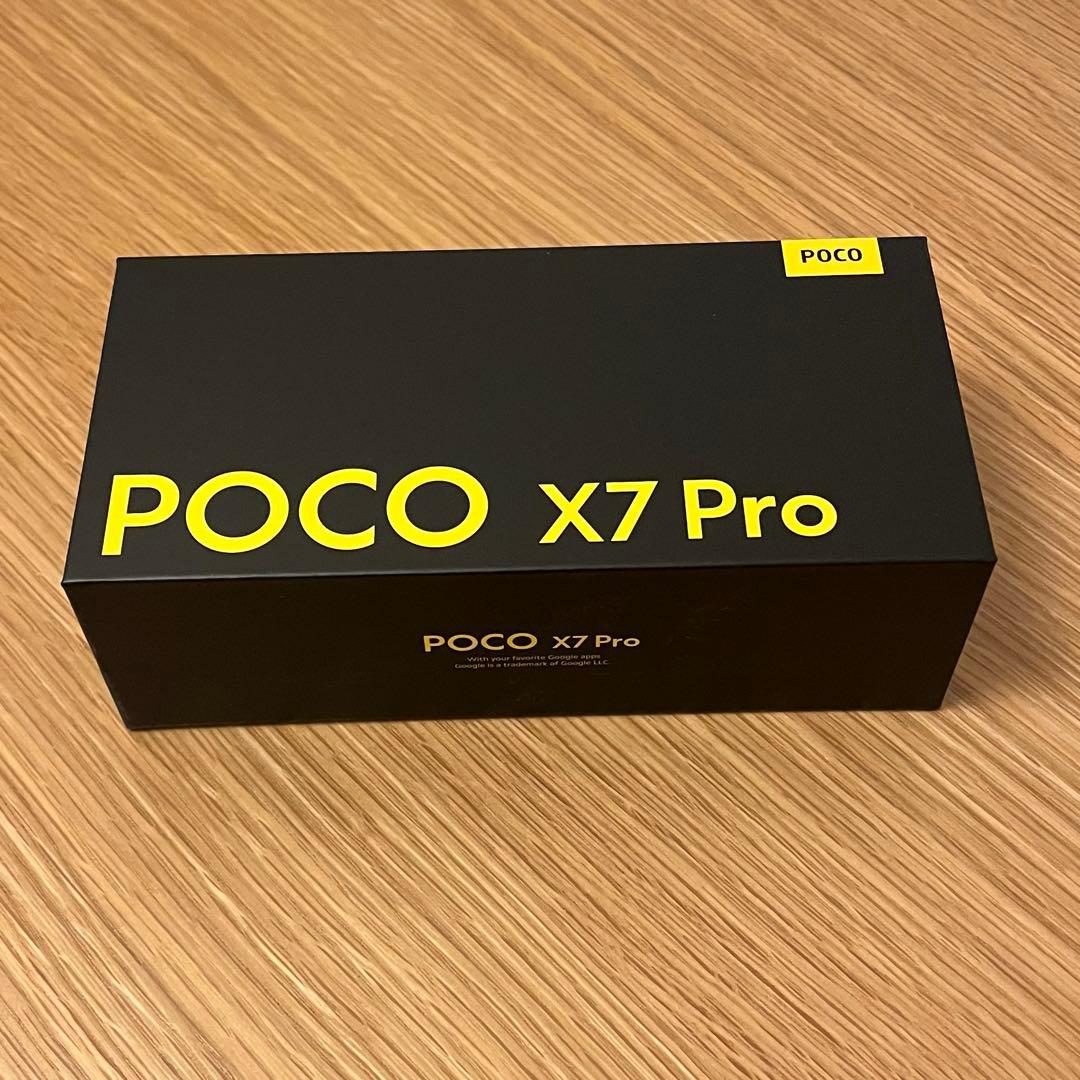 Xiaomi POCO X7 Pro 日本語版 本体 8GB+256GB