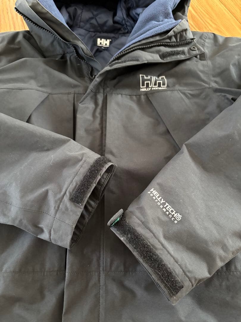 へリーハンセン　ジップインジップ　ジャケット　ヘリーテック　防水透湿素材　L
