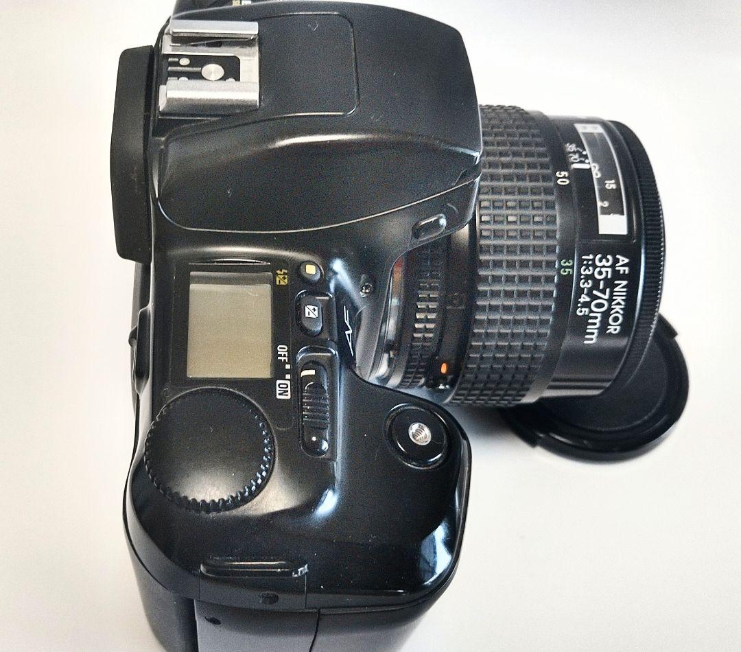 ニコンF-601AF クォーツデイトNikonAF35mm.-70mm.レンズ付