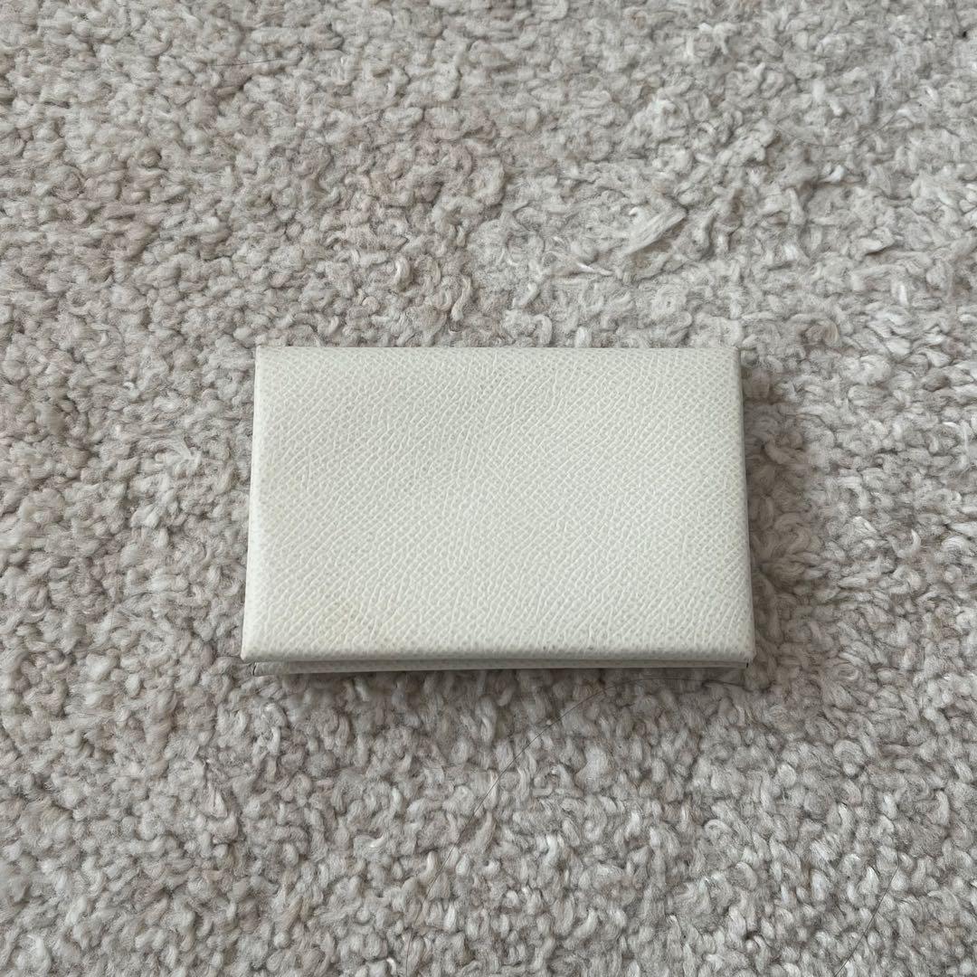 【美品】ボナベンチュラ　エルメス　ノブレッサフラップカードケース　名刺入れ