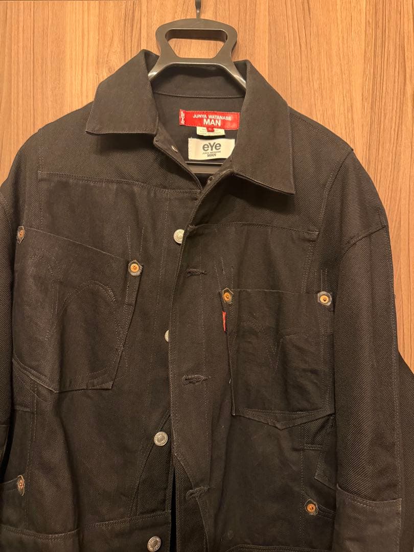 JUNYA WATANABE MAN eYe ブラックデニムジャケット