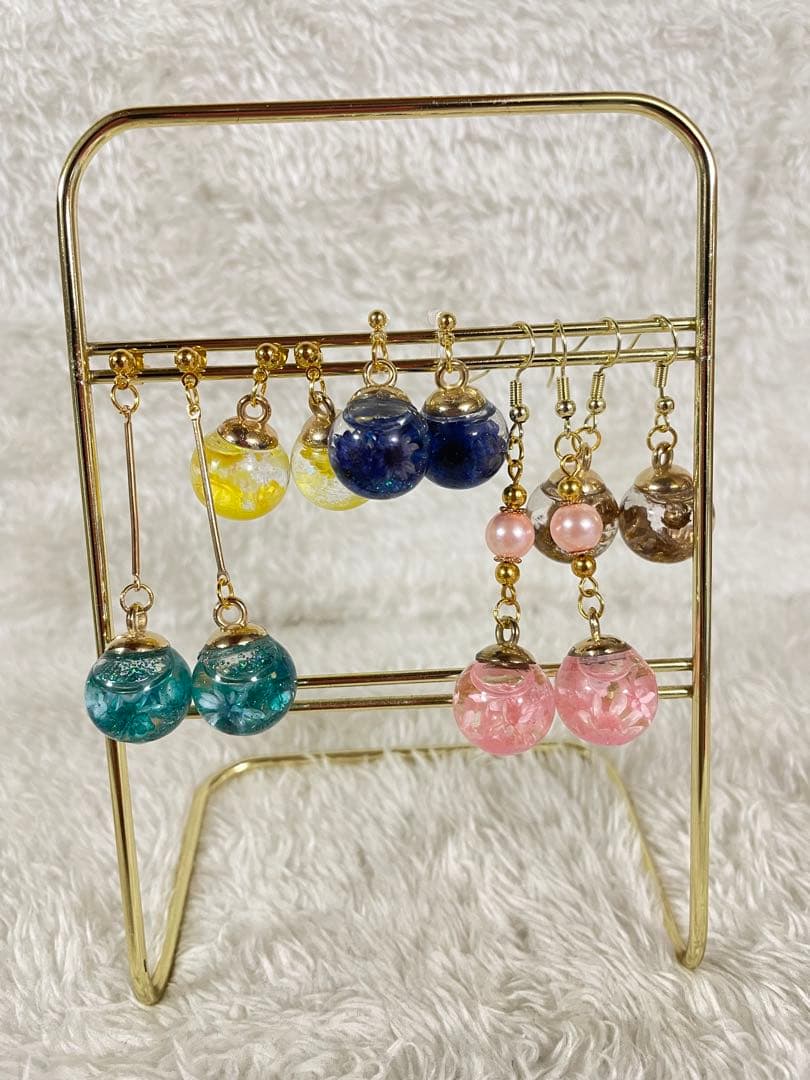 訳ありハーバリウムボールペン　まめセット　@13@44@49