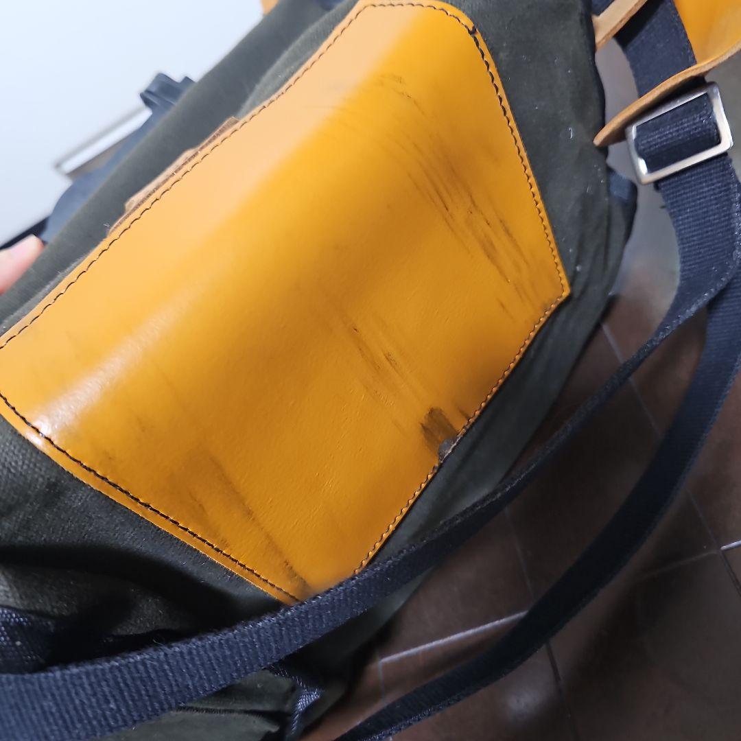 CARRADICE キャンバスバッグ オリーブグリーンサドルバッグ