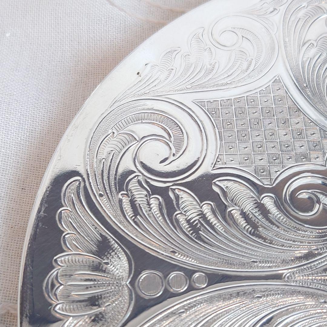 イギリス　ポットスタンド　シルバー　鍋敷き