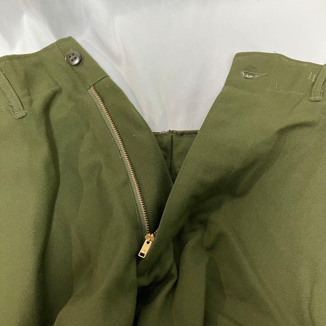 米軍 M 51 フィールドパンツ　ウールパンツ　dead stock 50's①