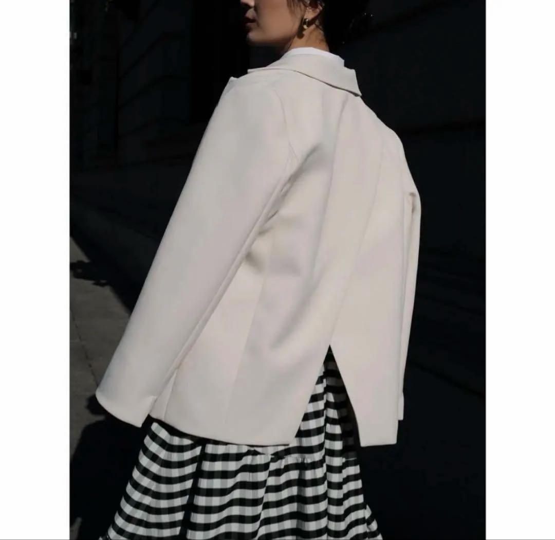 【未使用】2024✨️完売品 アニュアンス バックデザインフォルムジャケット