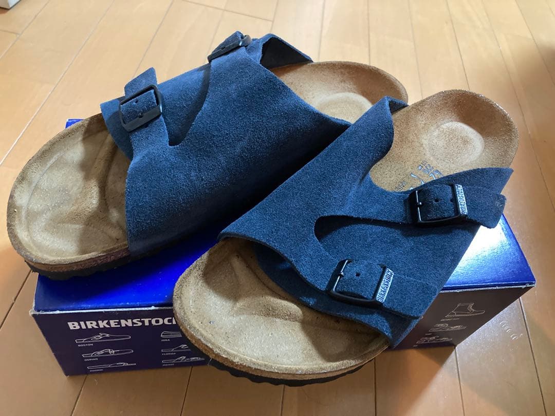 BIRKENSTOCK Zurich Suede ネイビー 42