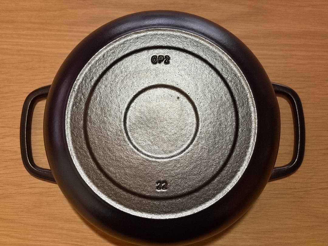 S*a様 Vermicular Oven Pot 2 マットブラック22cm