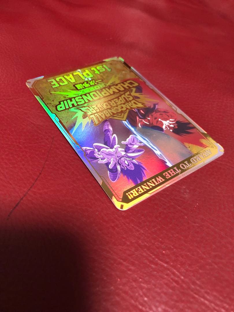 ★新品★ドラゴンボールスーパーダイバーズ大会プロモチャンピオンシップ優勝カード