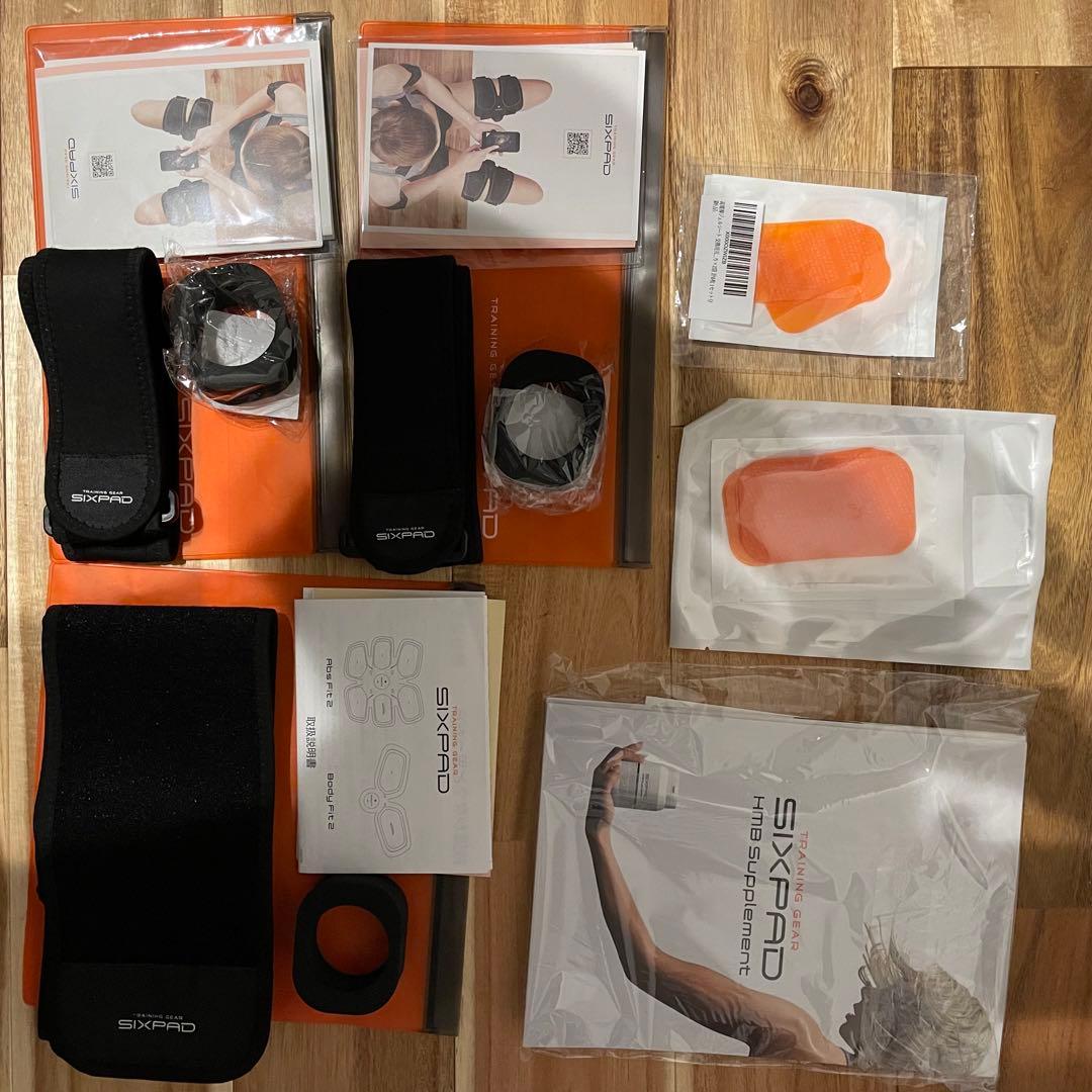 【中古】SIXPAD bodyfit2×2台 absfit2×1台 充電式
