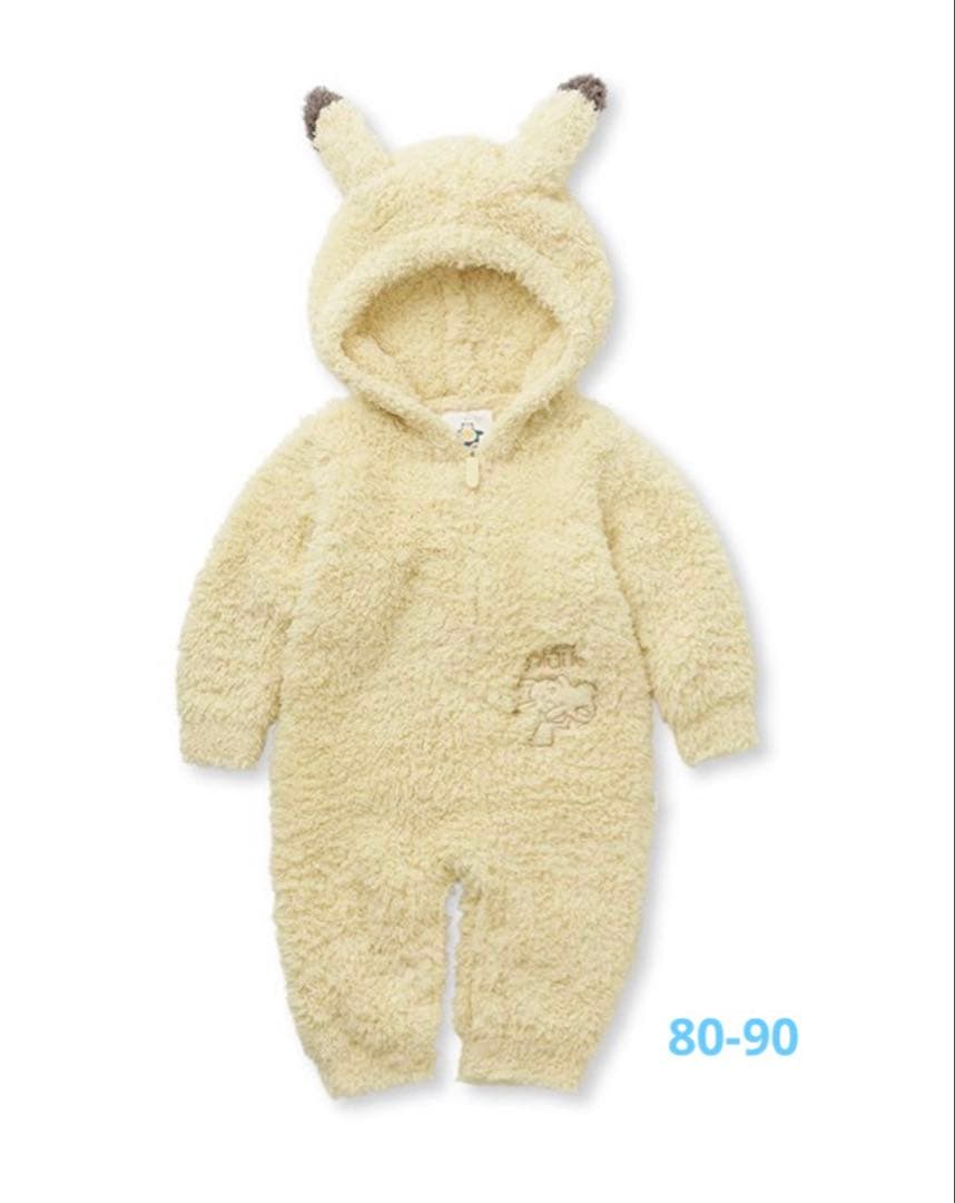 GELATO PIQUE ジェラピケピカチュウロンパース【美品】