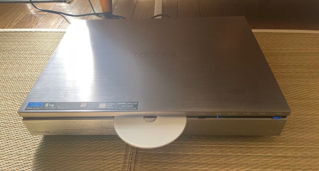 【動作品】5TB HDD搭載REGZA タイムシフトマシーンDBR-M190