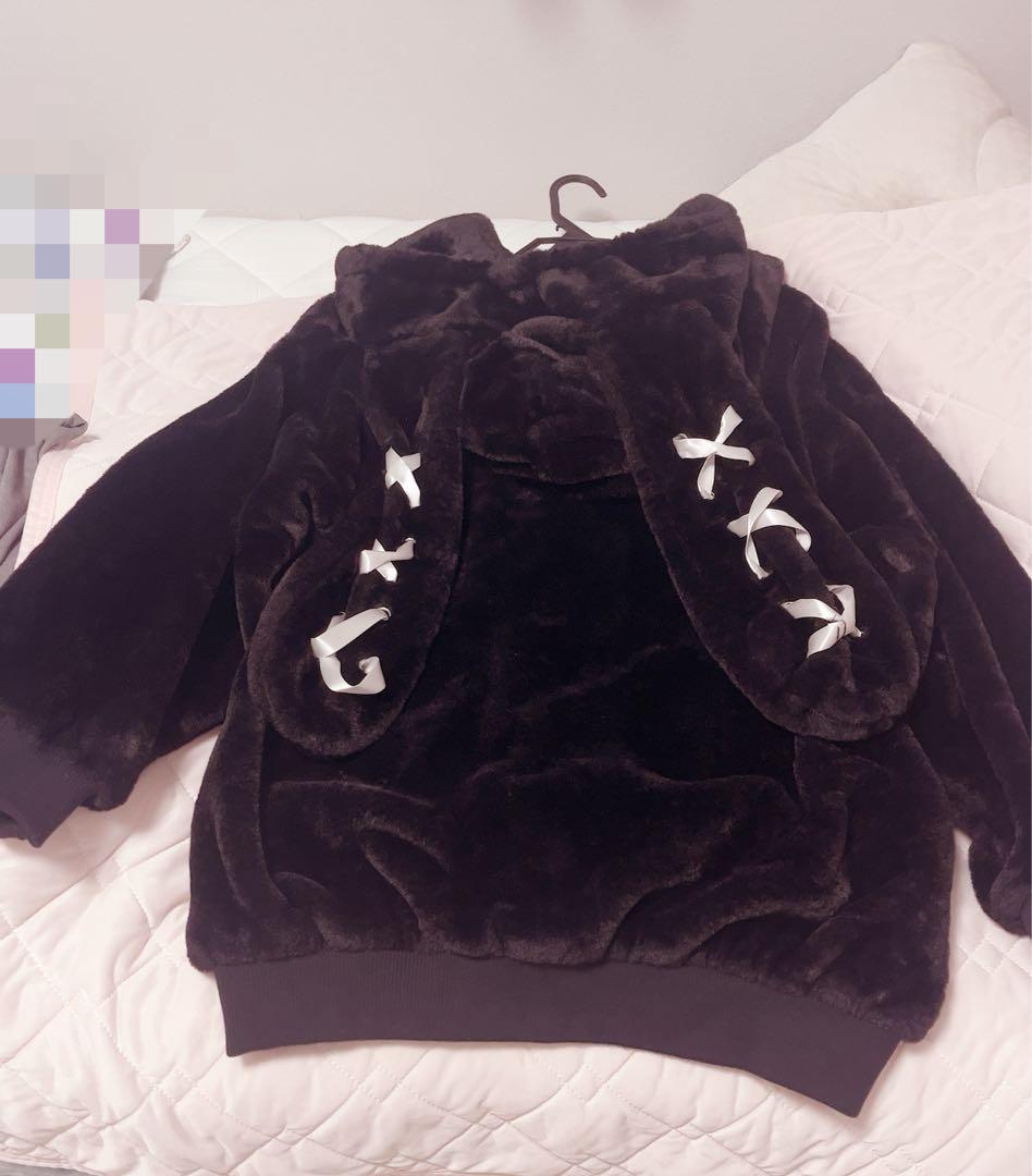 REFLEMうさ耳ファーパーカー F