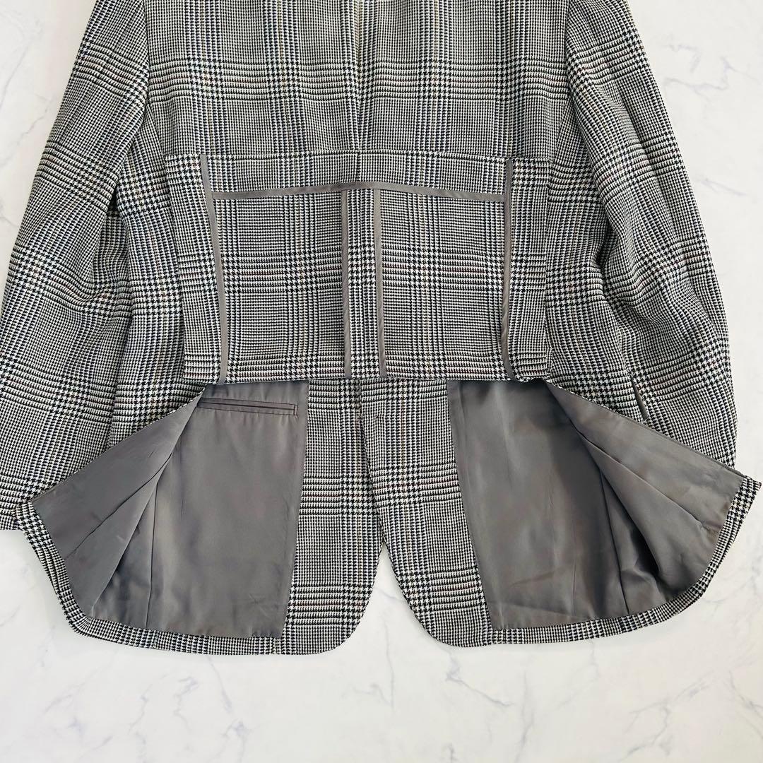 【極美品】バーバリーズ テーラードジャケット グレンチェック シングル M