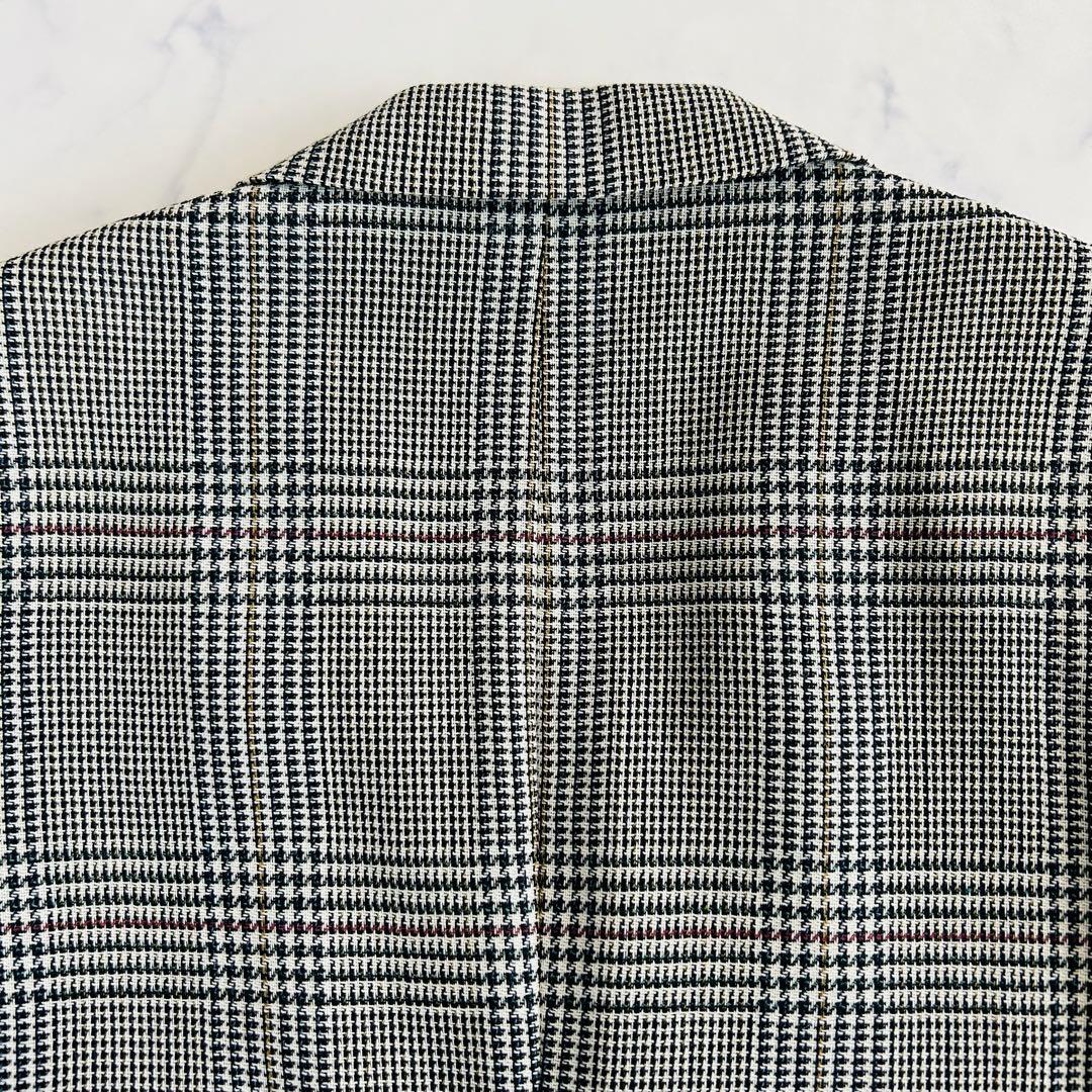 【極美品】バーバリーズ テーラードジャケット グレンチェック シングル M