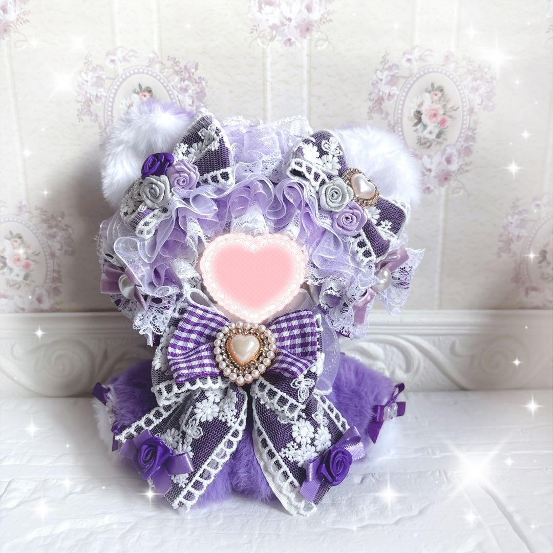 ピの　ぬい服着ぐるみ♡おすわりクマちゃん