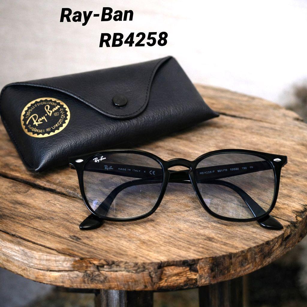 美品 Ray-Ban RB4258 サングラス 黒 純正ケース付