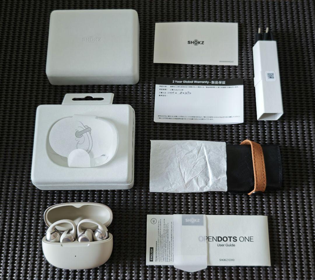 SHOKZ OPENDOTS ONE イヤーカフ式ワイヤレスイヤホン