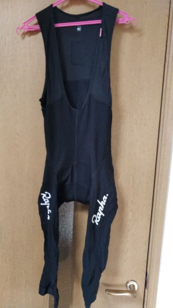 Rapha 3/4ビブタイツ 黒 S