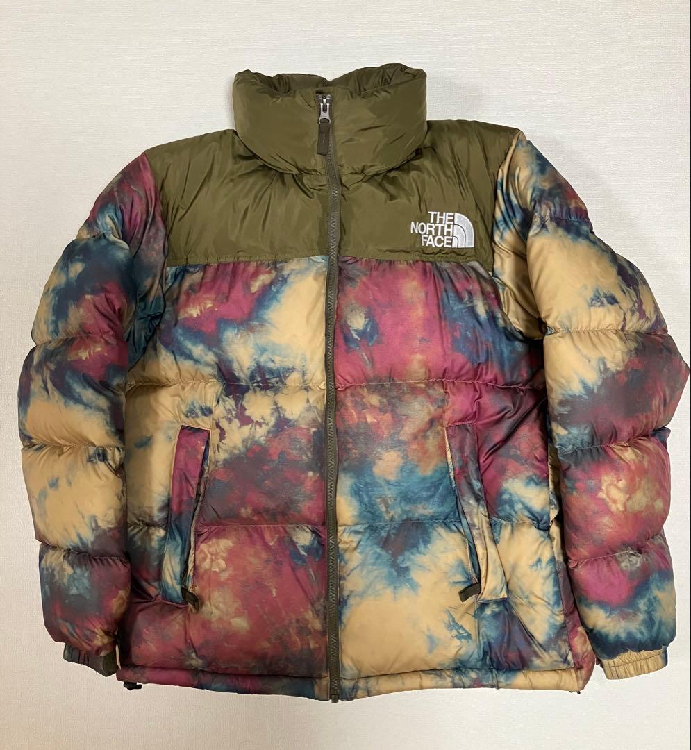 国内正規品 THE NORTH FACE ノースフェイス ヌプシ タイダイ S