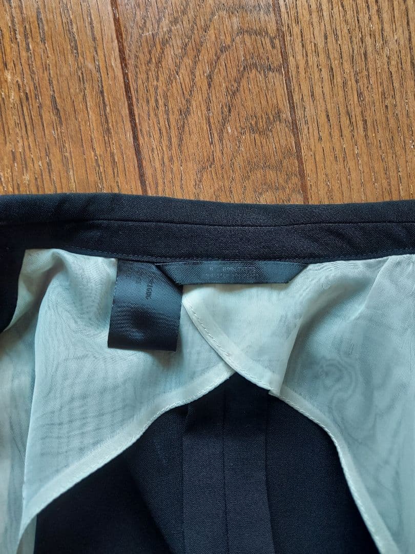 値下げ　【N.HOOLYWOOD 】黒スーツジャケットとパンツセット　細身