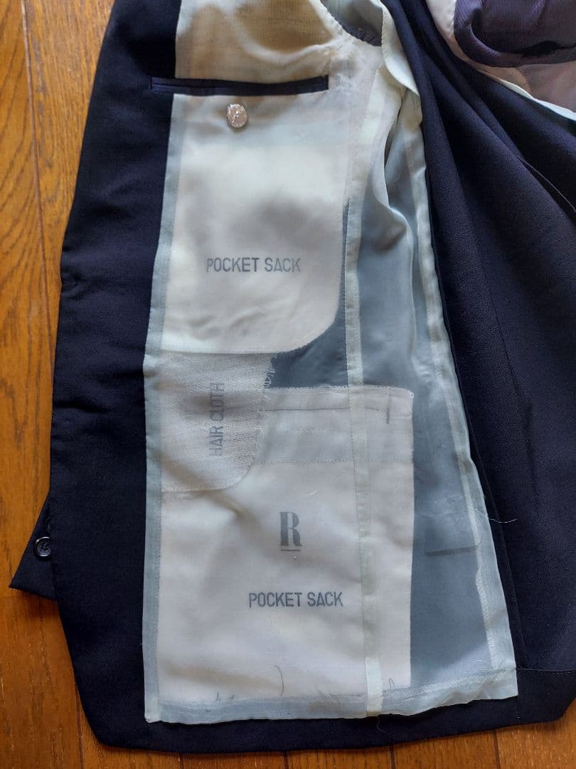 値下げ　【N.HOOLYWOOD 】黒スーツジャケットとパンツセット　細身