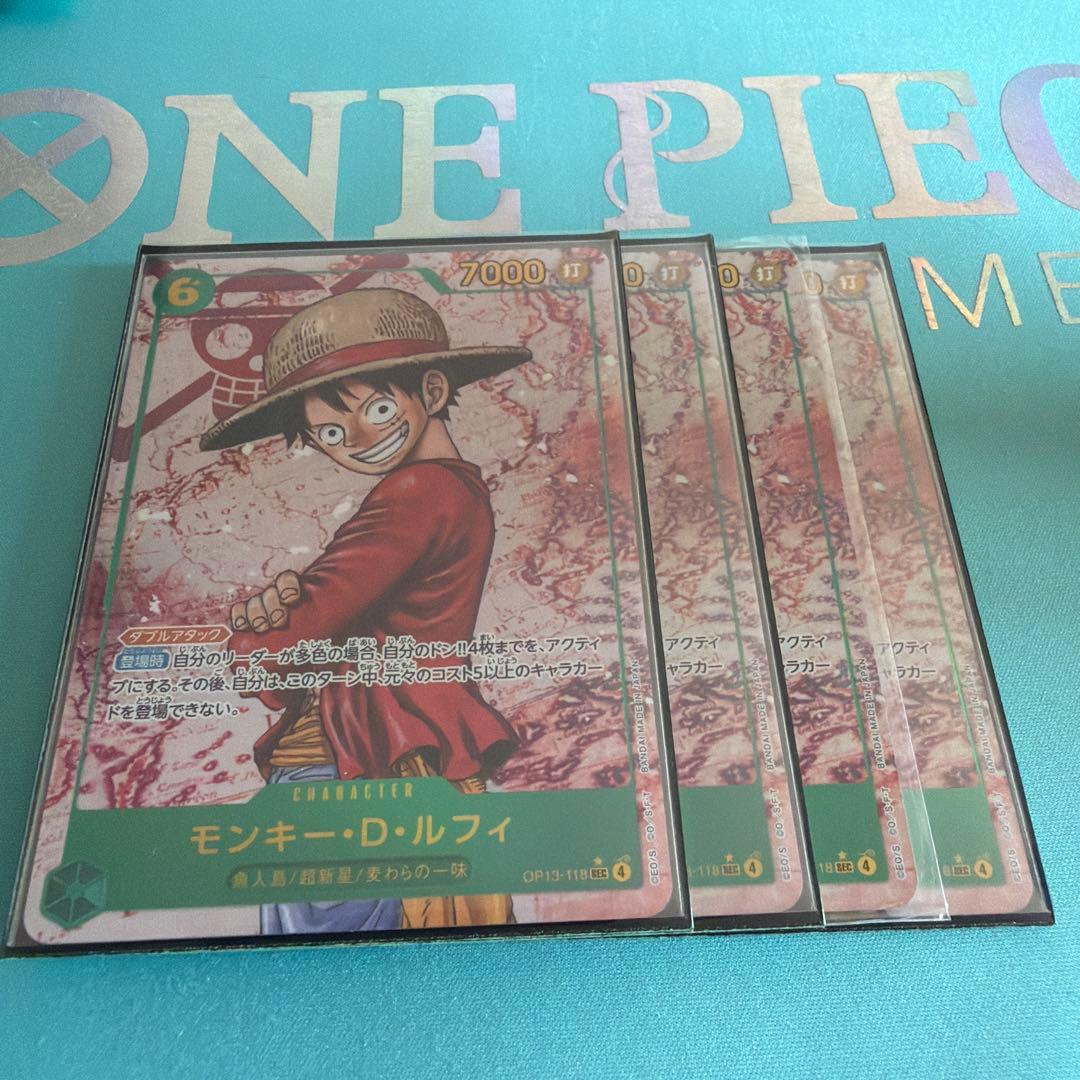 M*ミ様 ワンピース カードゲーム モンキー・D・ルフィ