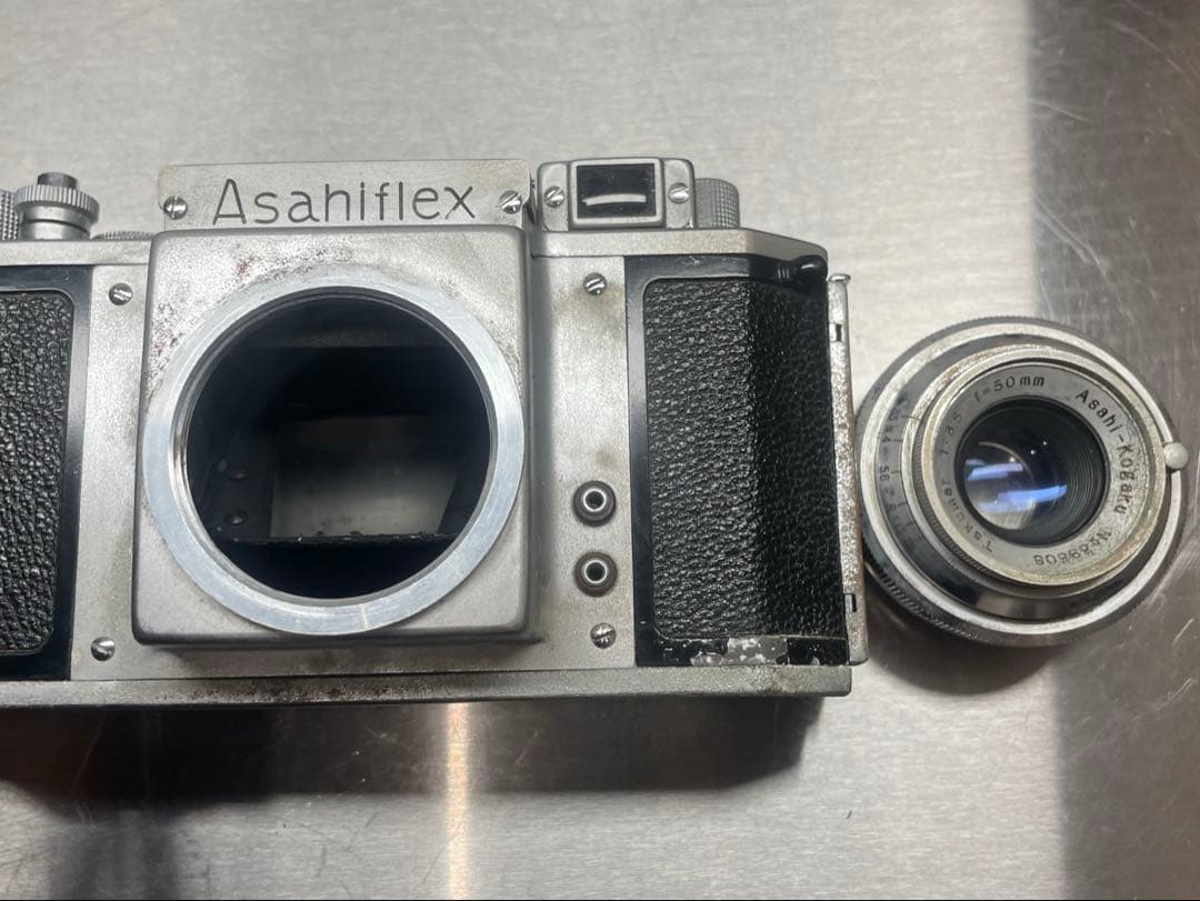 Asahiflex ×Takumar 50mm f3.5 フィルムカメラ