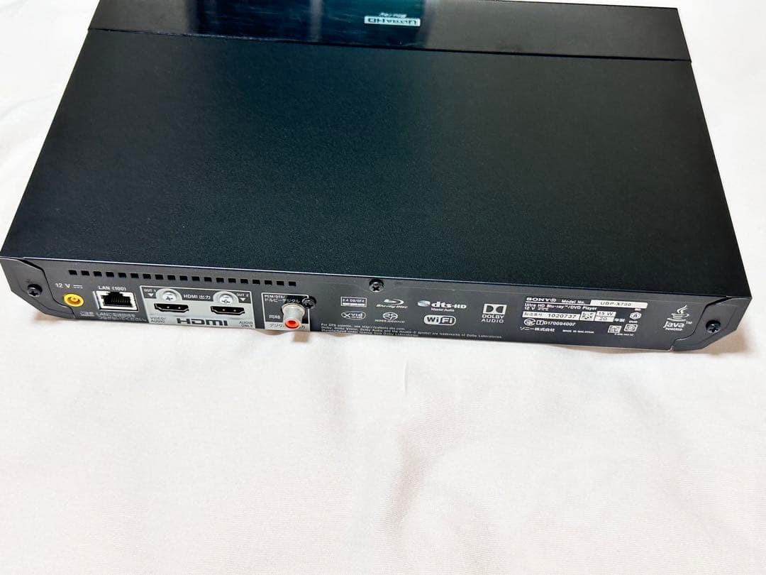 SONY ブルーレイプレーヤー UBP-X700 Ultra HDブルーレイ対応