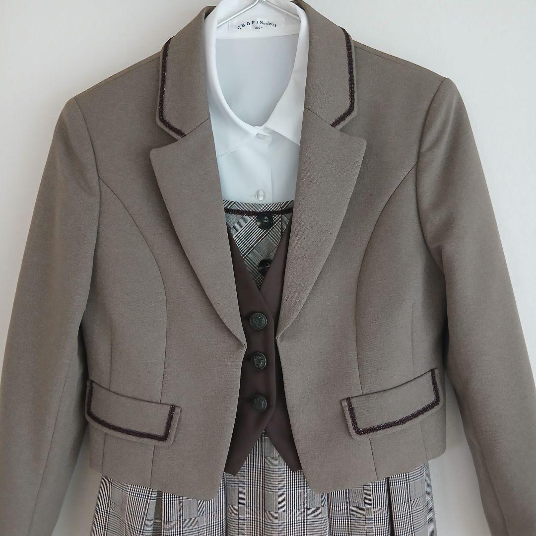 【美品】CHOPIN deux ショパンドゥ 卒業式 3点セット 160cm