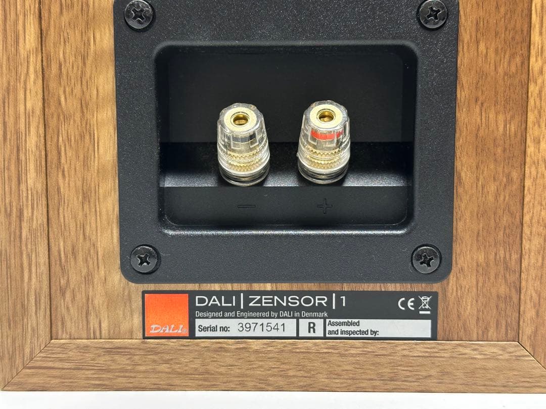 【美品】DALI スピーカー ZENSOR1 Lウォールナット 2Way