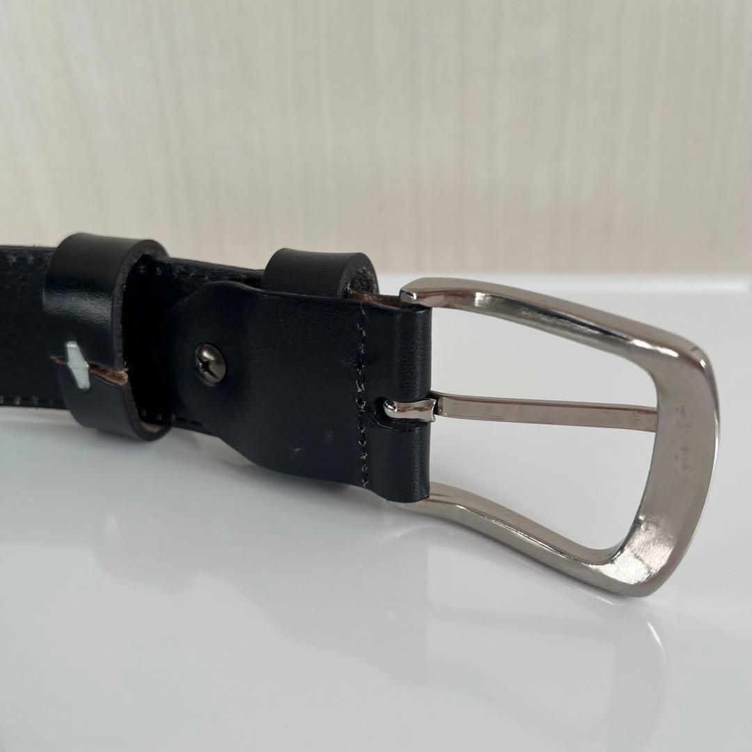 【一度のみ使用】 Peco Club レザー ベルト ブラック