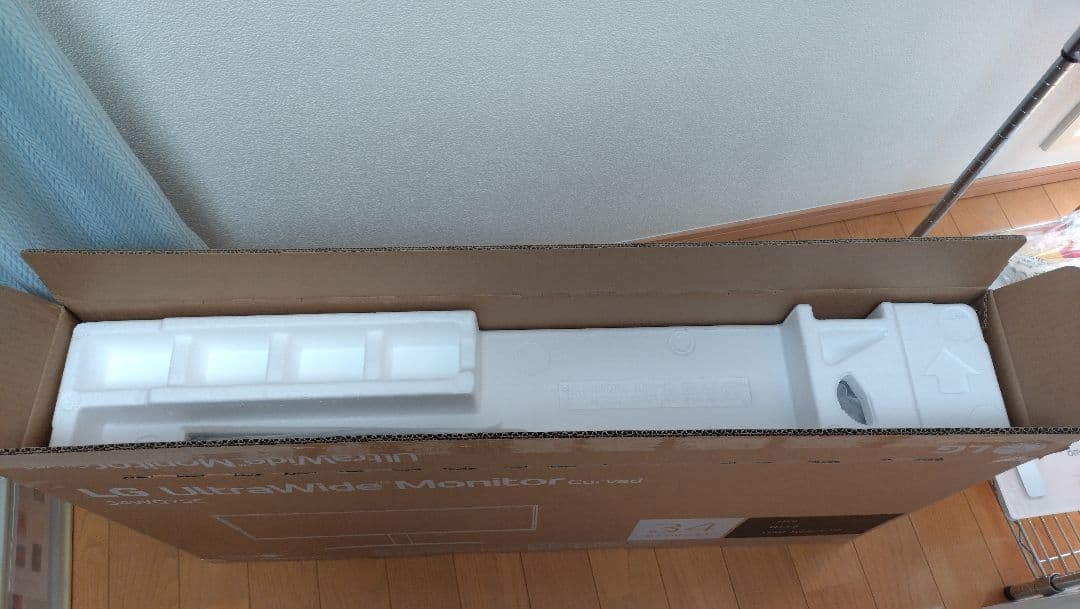 LG モニター ディスプレイ 34WQ75C-B 34インチ 2024年8月購入