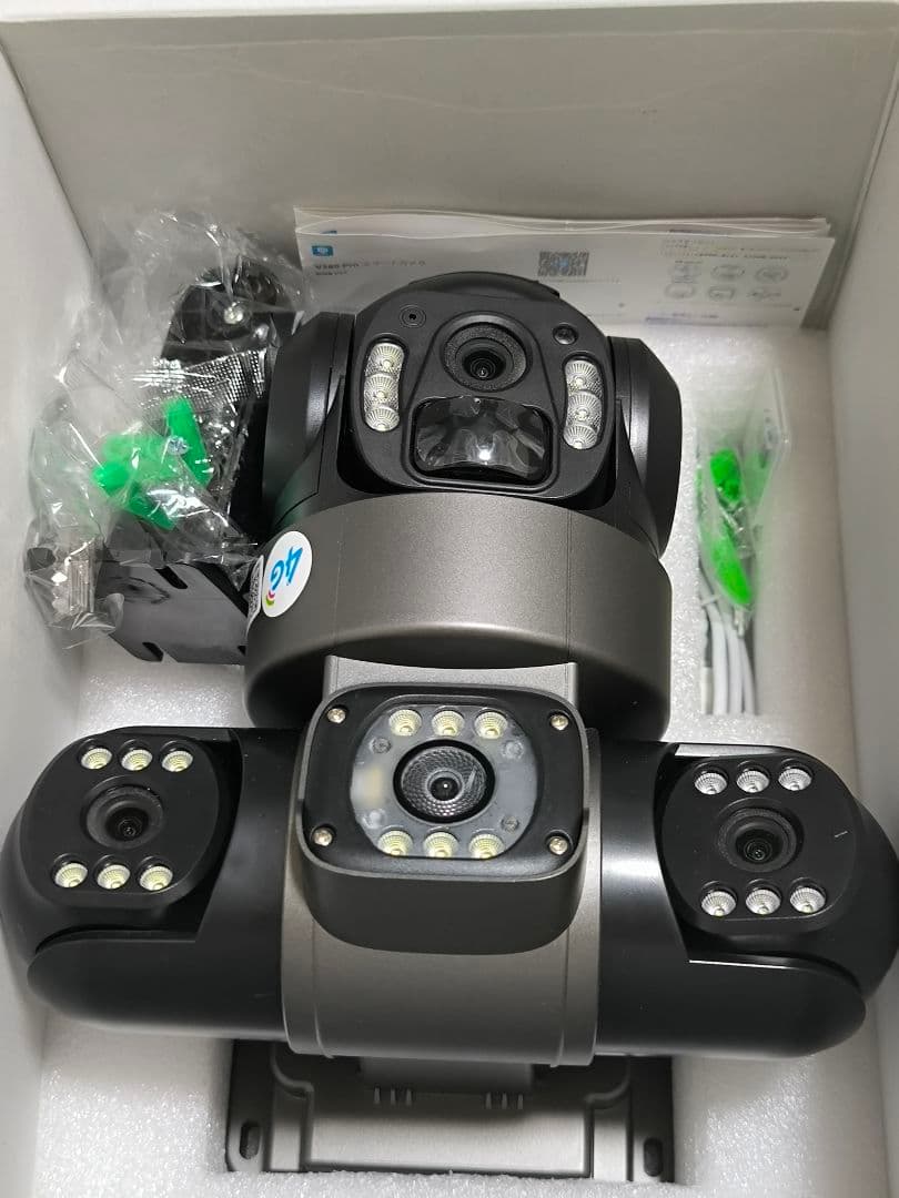 4G V380 15MP ソーラー防犯カメラ