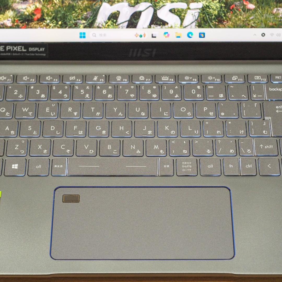 MSI Prestige 14、4K、32 GB メモリ、GTX 1650Ti