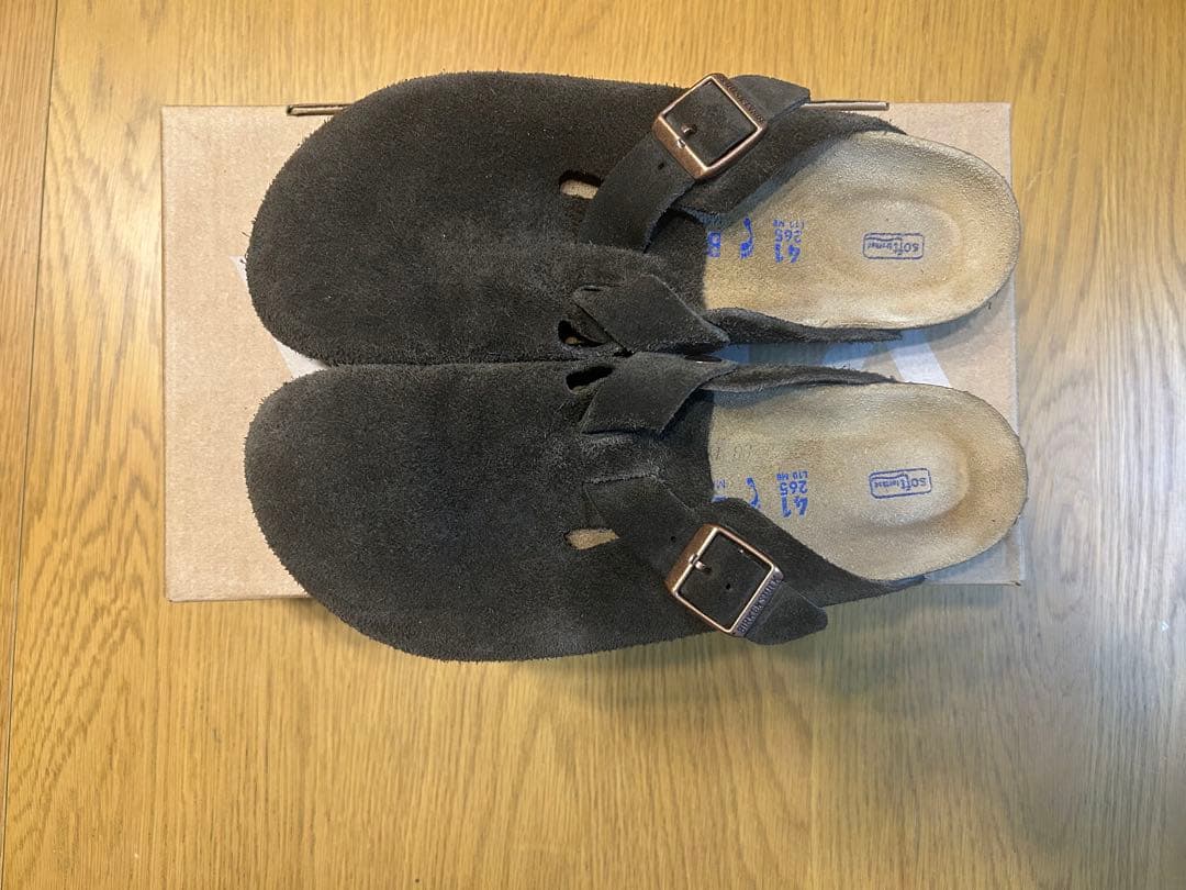 BIRKENSTOCK Bostonモカ ナロー41 箱無し