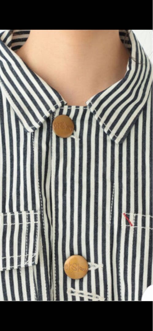 orslow×BEAMSBOY別注commercialcoverallヒッコリー