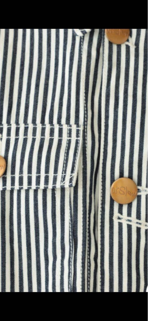 orslow×BEAMSBOY別注commercialcoverallヒッコリー