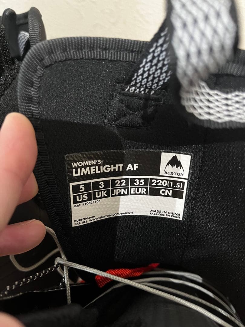BURTON Limelight AF 女性用スノーボードブーツ