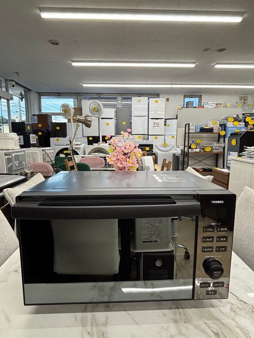 ツインバード TWINBIRD オーブンレンジ DR-E857 2022年製