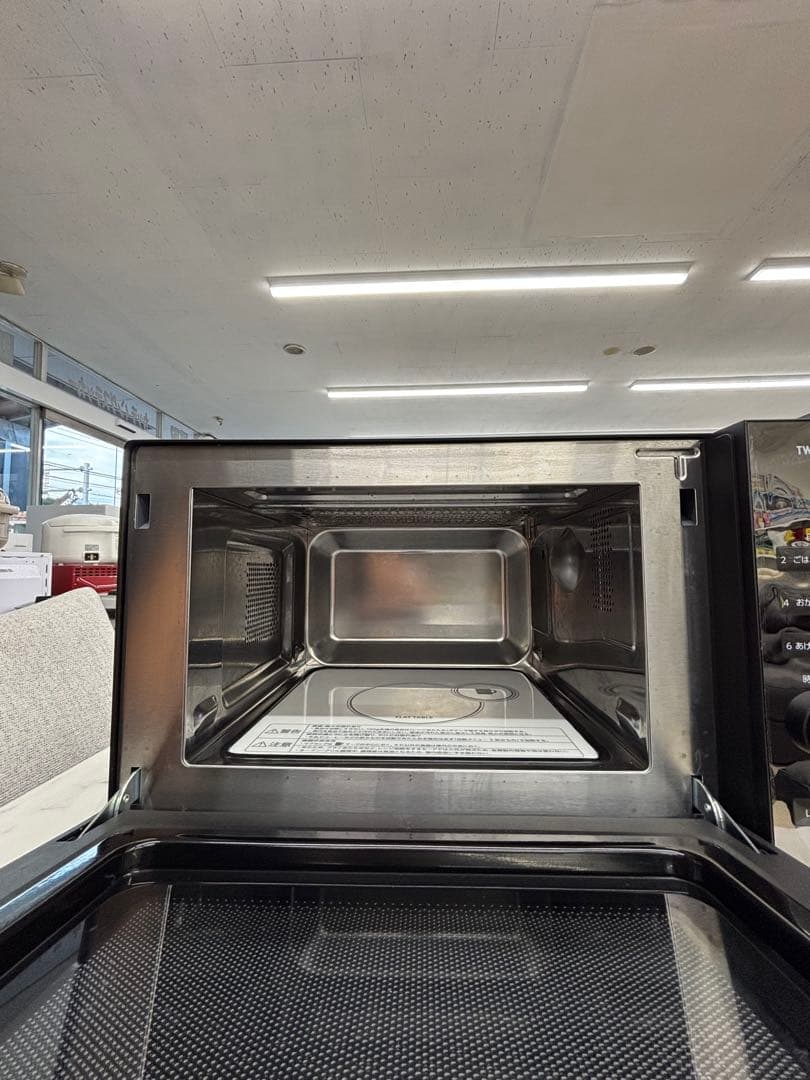 ツインバード TWINBIRD オーブンレンジ DR-E857 2022年製